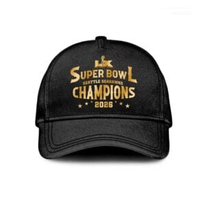 Seattle Seahawks Super Bowl LX Champions 2026 Cap 1 1