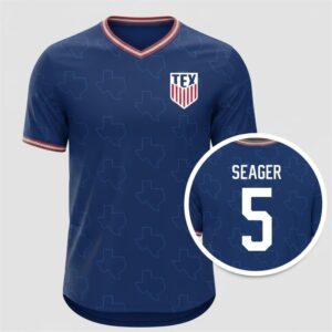 2026 Rangers Seager Global Soccer Jersey Giveaway 1