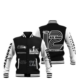 0 2026 Seahawks Super Bowl LX Champions 12 As One Jacket