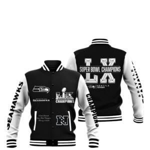 0 Seahawks Super Bowl LX Champions 2026 Jacket