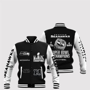 2026 Seahawks Super Bowl LX Champions Emerald City Ring Jacket 1