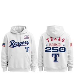 1 2026 Rangers Celebration USA 250 Anniversary Hoodie