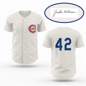 2026 Cubs Jackie Robinson Day Jersey Giveaway 1