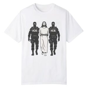 Anti ICE Jesus Arrested Shirt 1 0