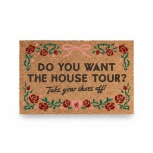 Sabrina Carpenter Do You Want The House Tour Doormat 1