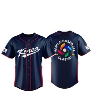 Korea Team 2026 World Baseball Classic Jersey 1