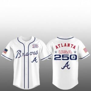 1 2026 Braves Celebration United States of America 250 Anniversary Jersey Hat