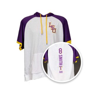 2026 Rangers LSU Josh Smith Sleeveless Hoodie Giveaway 1