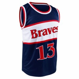 2026 Braves Ronald Acuna Jr Basketball Jersey Giveaway 1