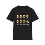 Marky Mark Black White Man Woman Rich Poor Patriot Liberal Skull Shirt