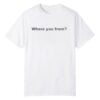 0 Russell Westbrook Where You From Shirt 1