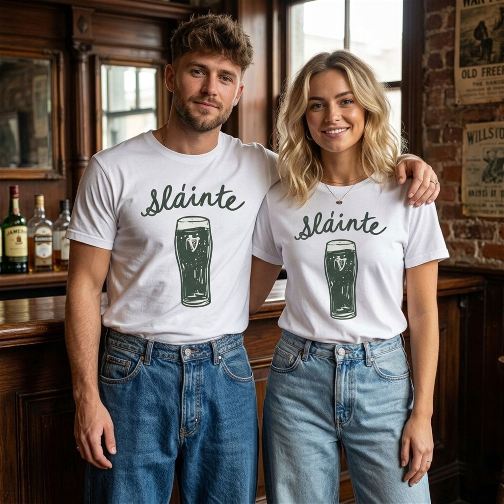 St Patrick's Day Slainte Shirt
