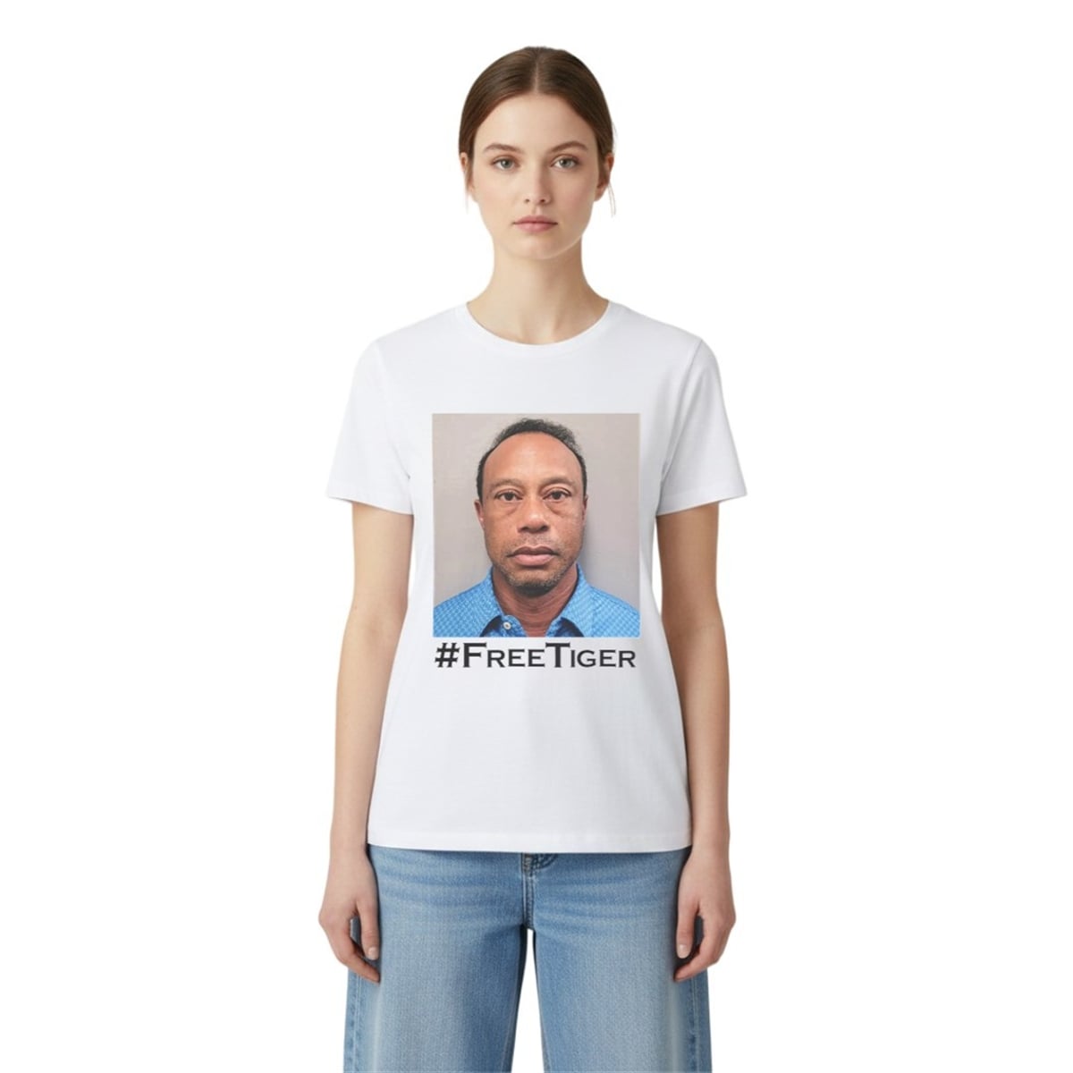 Tiger Woods Free Tiger Mug Shot Shirt 2 0 Tiger Woods Free Tiger Mug Shot Shirt 2