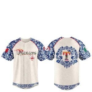 2026 Texas Rangers Mexican Heritage Night Jersey 1
