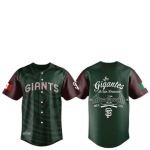 2026 San Francisco Giants Mexican Heritage Honor Night Jersey 1