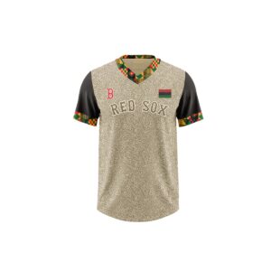 2026 Boston Red Sox Black and African American Celebration Jersey Giveaway 1