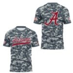 2026 Alabama Crimson Tide x Military Appreciation Shirt