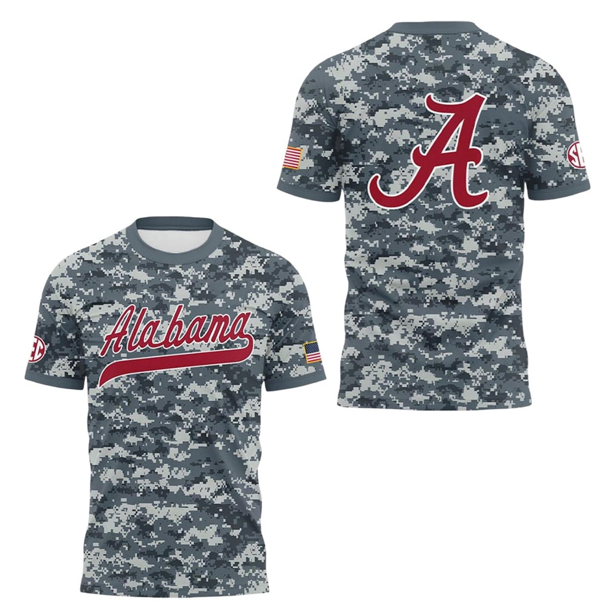 2026 Alabama Crimson Tide x Military Appreciation Shirt 1 1 2026 Alabama Crimson Tide x Military Appreciation Shirt