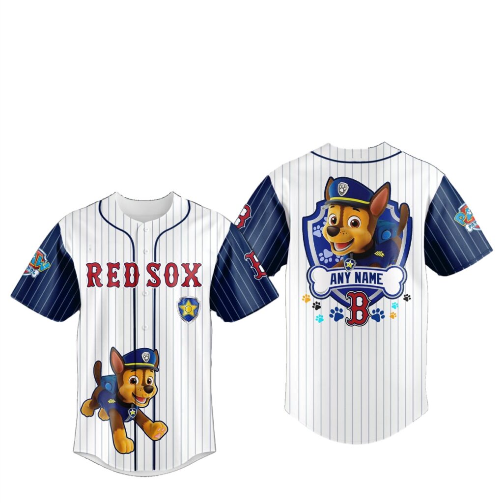 2026 Boston Red Sox Paw Patrol Night Jersey 3 1 2026 Boston Red Sox Paw Patrol Night Jersey