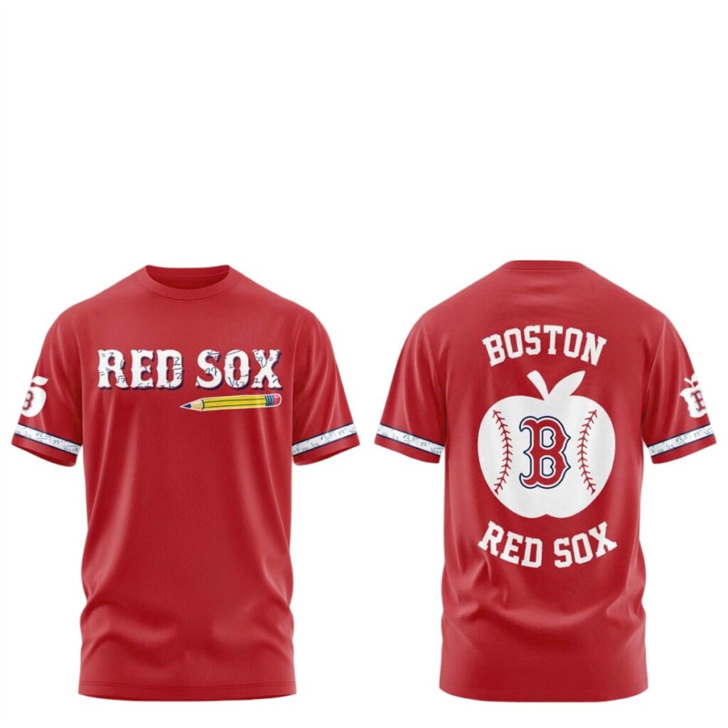 2026 Boston Red Sox Teacher Appreciation Night Shirt 4 1 2026 Boston Red Sox Teacher Appreciation Night Shirt