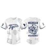 2026 Detroit Tigers Michigan Wolverines University Of Michigan Night Jersey
