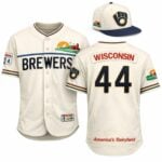 2026 Milwaukee Brewers Wisconsin City Connect Jersey