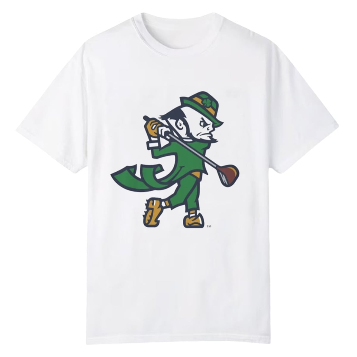 2026 Notre Dame Golf Leprechaun Shirt 1 1 2026 Notre Dame Golf Leprechaun Shirt 1