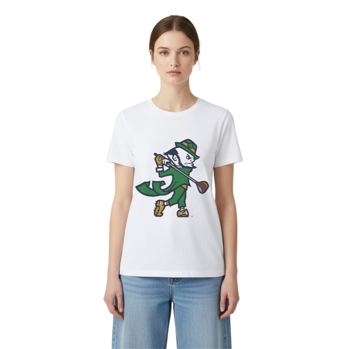 2026 Notre Dame Golf Leprechaun Shirt 2 1 2026 Notre Dame Golf Leprechaun Shirt 2