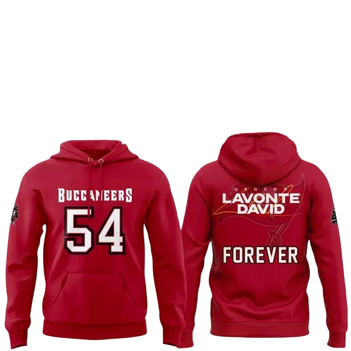 2026 TB Buccaneers Lavonte David Hoodie 1 1 2026 TB Buccaneers Lavonte David Hoodie