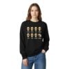 1 Marky Mark Black White Man Woman Rich Poor Patriot Liberal Skull Sweatshirt