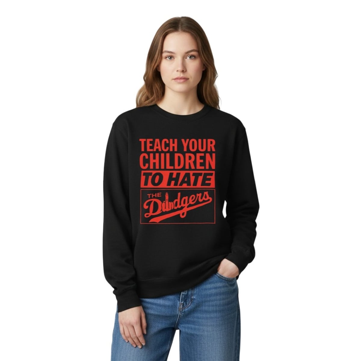 Teach Your Children To Hate The Dodgers Shirt 4 1 Teach Your Children To Hate The Dodgers Sweatshirt