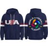 1 Team USA World Baseball Classic 2026 Zip Hoodie