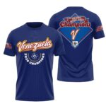 Venezuela 2026 World Baseball Classic Champions Shirt