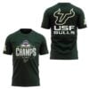 13 South Florida Bulls American Conference Mens Basketball Tournament 2026 Champions Shirt