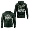 14 South Florida Bulls American Conference Mens Basketball Tournament 2026 Champions Hoodie