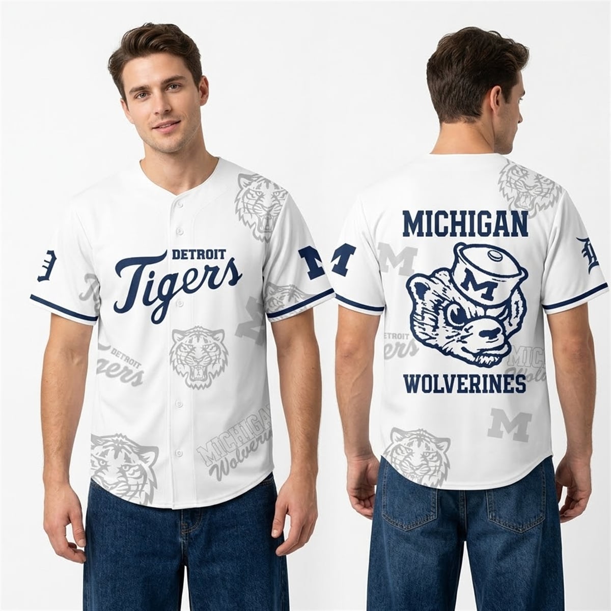 2 2026 Detroit Tigers Michigan Wolverines University Of Michigan Night Jersey 2 2026 Detroit Tigers Michigan Wolverines University Of Michigan Night Jersey