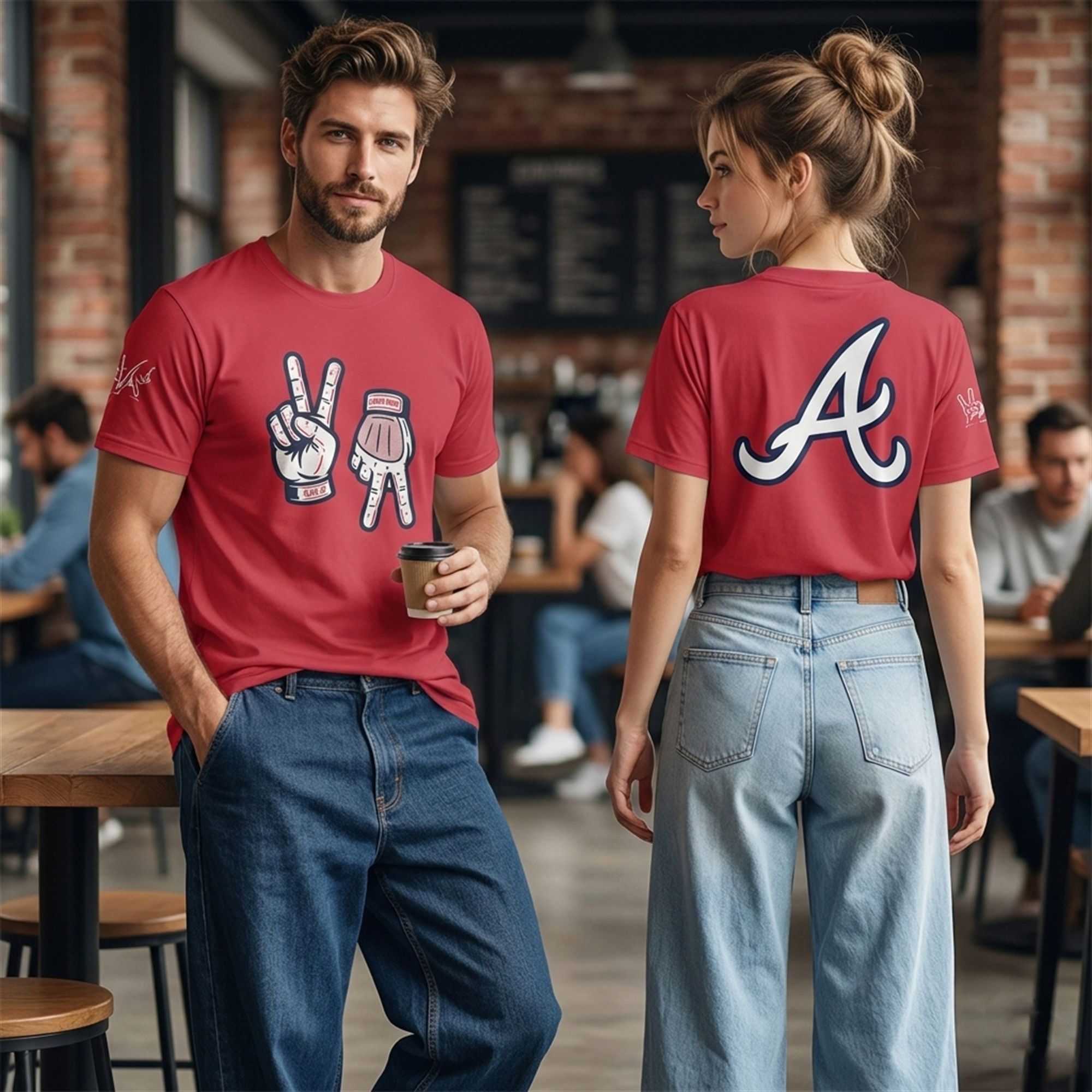 2 Braves Usher 2026 Peace Up A Town Down Shirt 2 Braves Usher 2026 Peace Up A Town Down Shirt