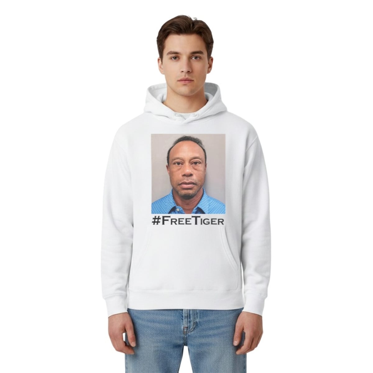 Tiger Woods Free Tiger Mug Shot Shirt 5 2 Tiger Woods Free Tiger Mug Shot Hoodie