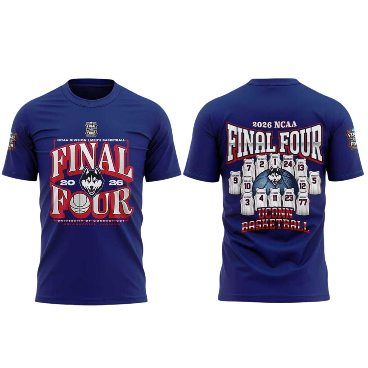 UConn Huskies 2026 Men's Basketball East Regional Champions Hoodie 2 2 UConn Huskies 2026 Mens Basketball East Regional Champions Shirt