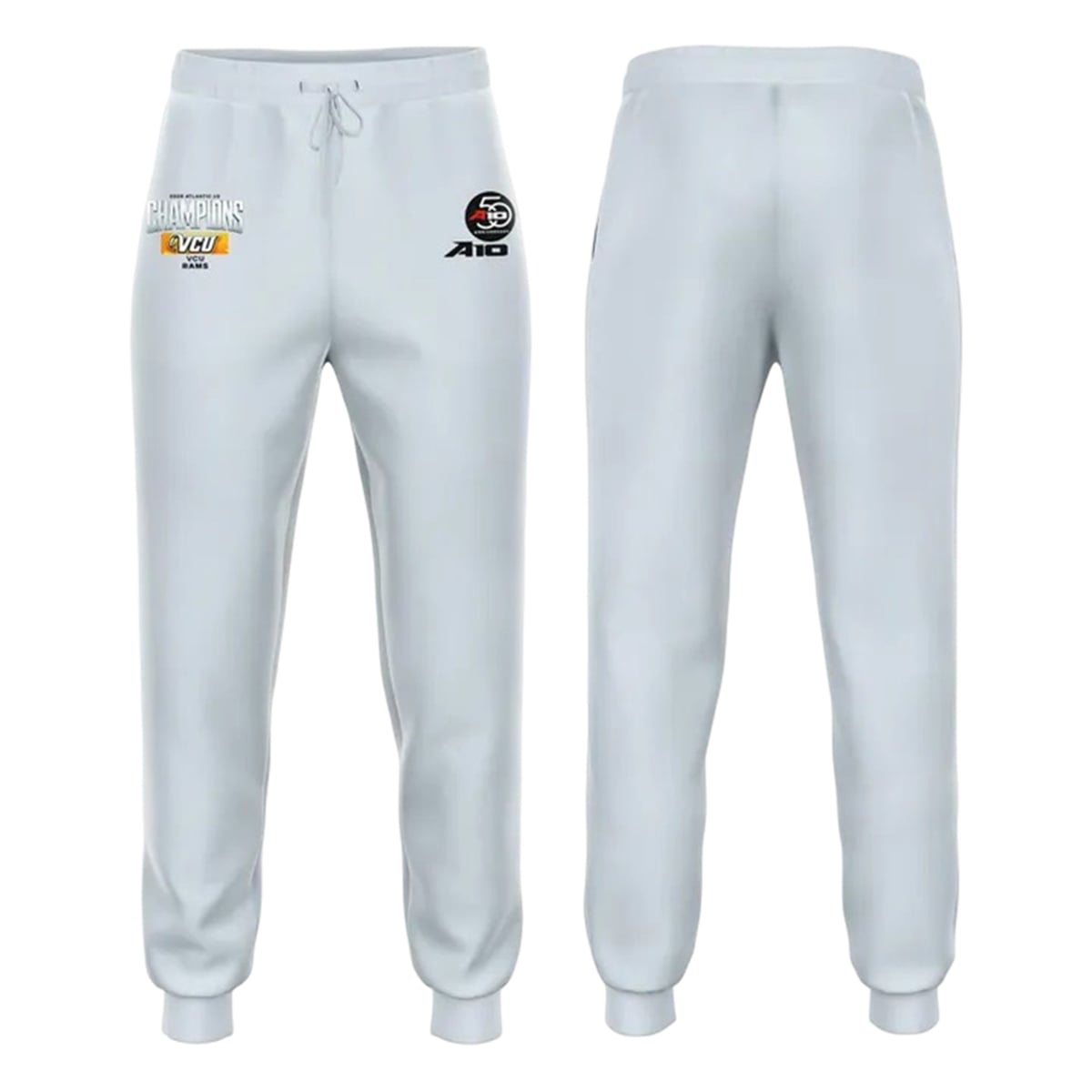 VCU Rams Men's Basketball 2026 A10 Champions Shirt 2 2 VCU Rams Mens Basketball 2026 A10 Champions Joggers