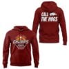 2026 Arkansas Razorbacks Mens Basketball Tournament Champs Call The Hogs Hoodie 0