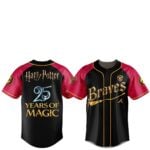 2026 Atlanta Braves Harry Potter 25 Years of Magic Game Night Jersey
