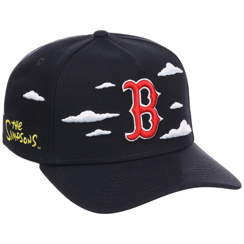 2026 Boston Red Sox Simpsons Clouds Hat 1