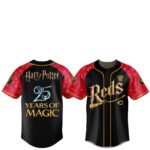 2026 Cincinnati Reds Harry Potter 25 Years of Magic Game Night Jersey