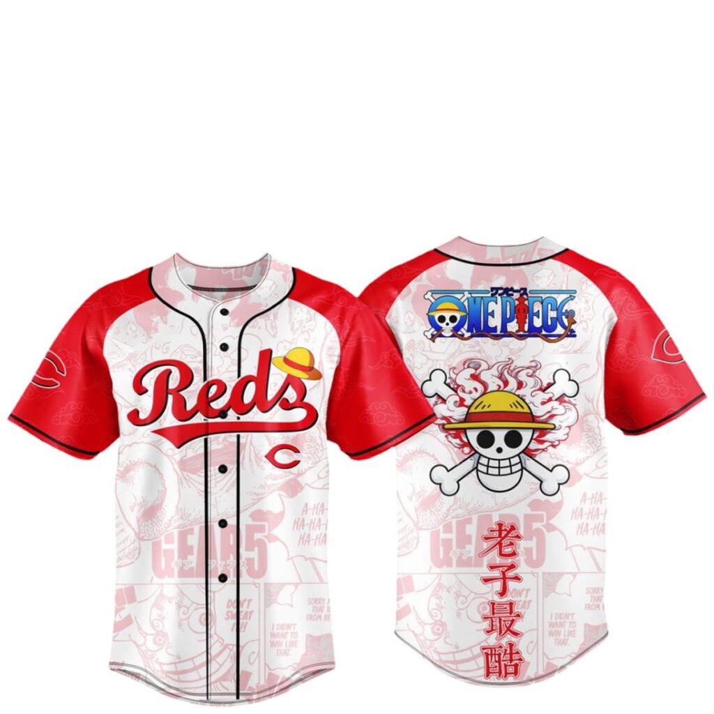 Cincinnati Reds One Piece Night 2026 Jersey - Grishko