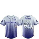 2026 Colorado Rockies Fur Family Pet Game Night Jersey