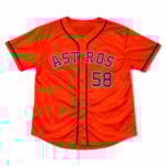 2026 Houston Astros Hunter Brown Orange Jersey Giveaway