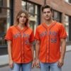 2026 Houston Astros Hunter Brown Orange Jersey Giveaway 3