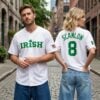 2026 Irish American Baseball Ireland America Flags Jersey 2