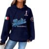 2026 Italia Baseball World Baseball Classic Waffle Hoodie 4